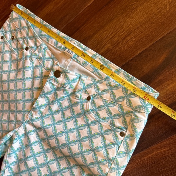 VINEYARD VINES Leaf design Pants size 8 - Picture 6 of 9